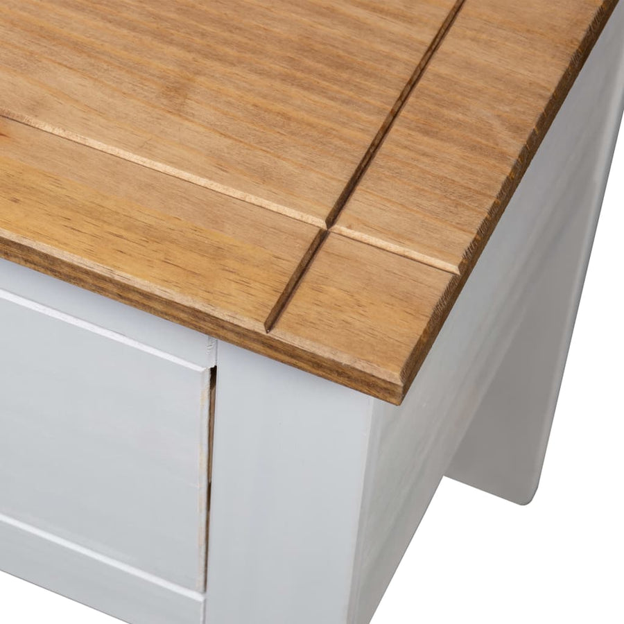 Nachtkastje Panama Range 46X40X57 Cm Grenenhout Wit