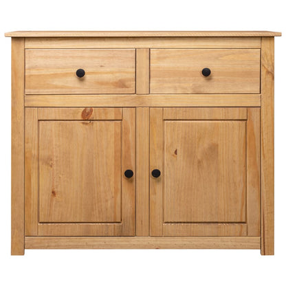 Dressoir Panama Range 93X40X80 Cm Massief Grenenhout Bruin