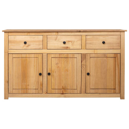 Dressoir Panama Range 35X40X80 Cm Massief Grenenhout Bruin