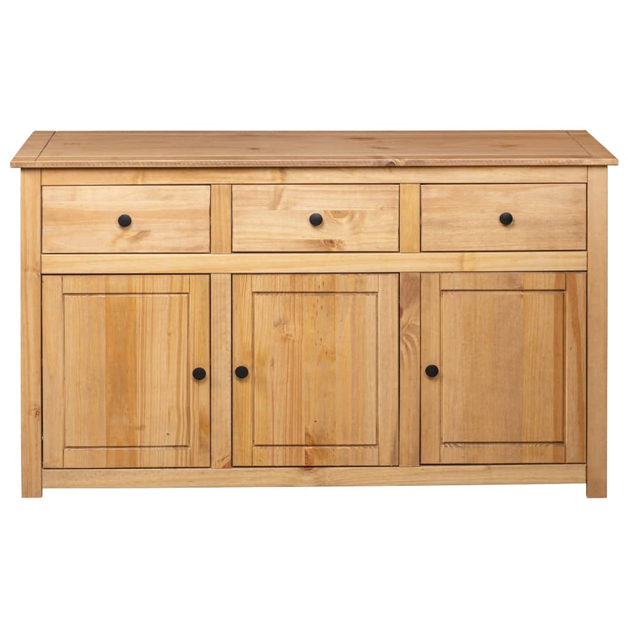 Dressoir Panama Range 35X40X80 Cm Massief Grenenhout Bruin