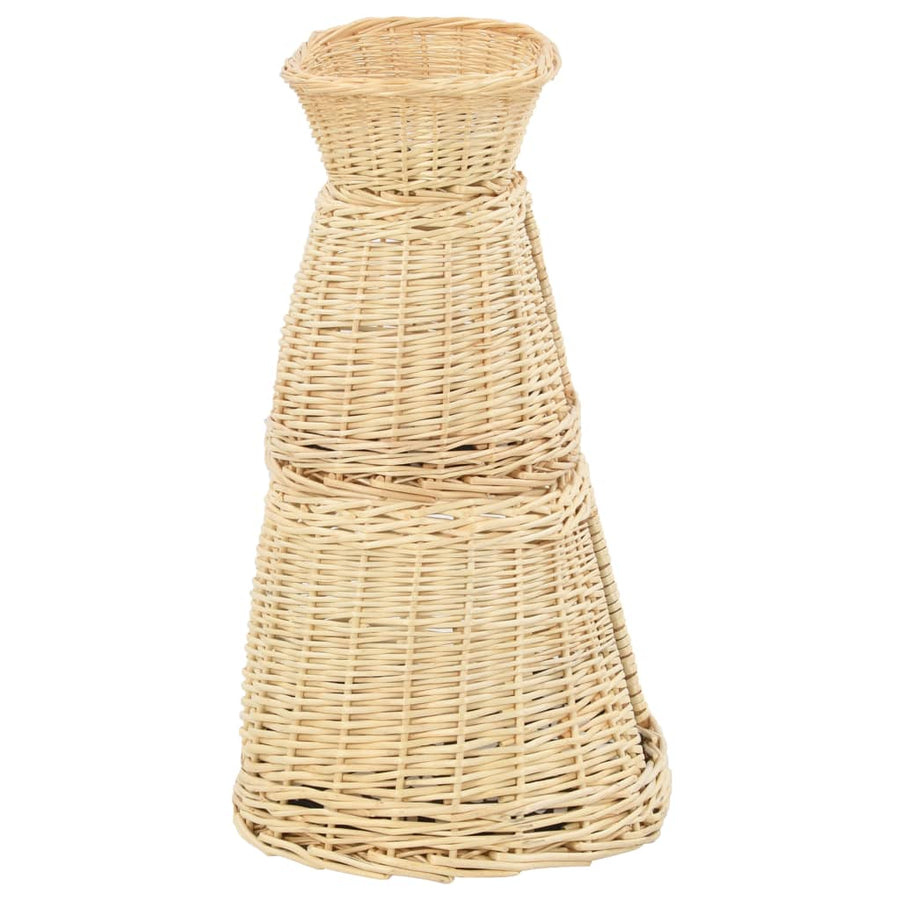 3-Delige Kattenmandset Met Kussens 47X34X60Cm Natuurlijk Wilgen Naturel