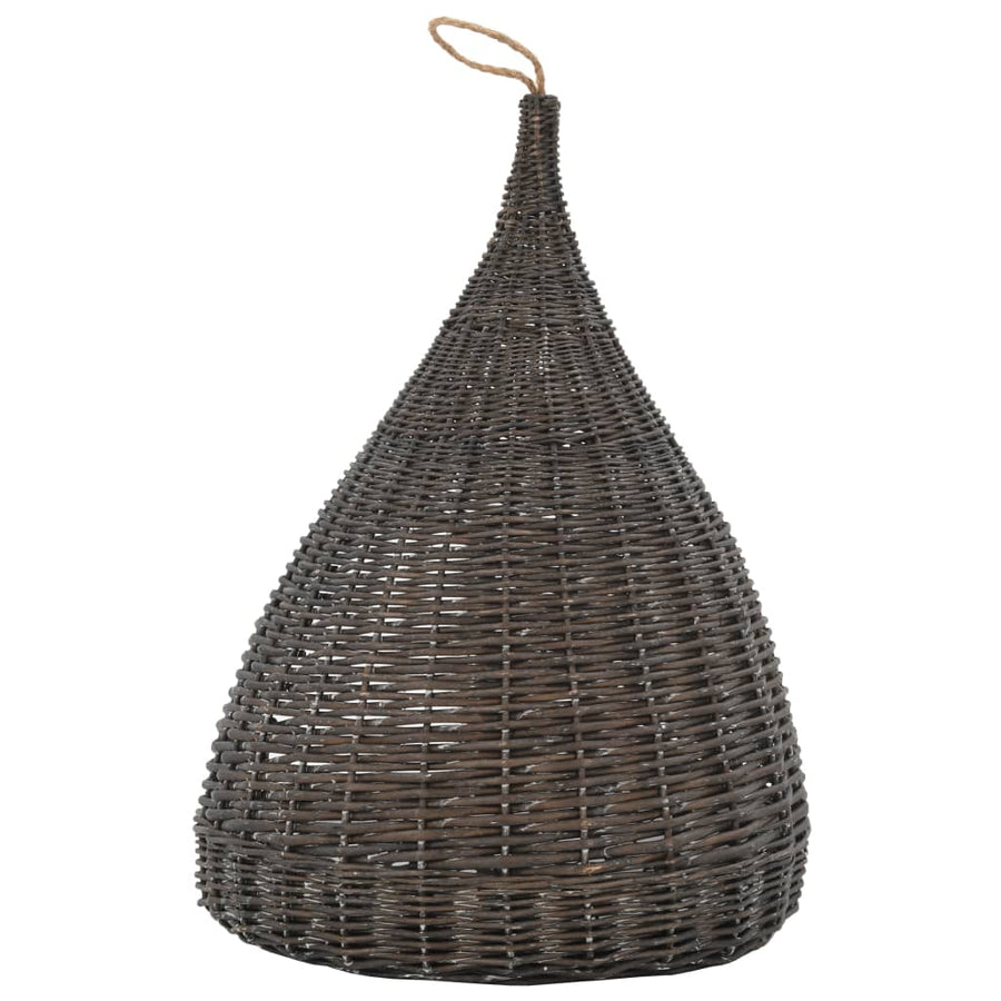 Kattenhuis Met Kussen Tipi 40X60 Cm Natuurlijk Wilgen Grijs
