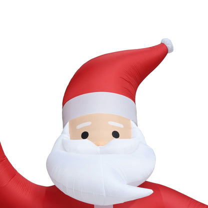 Kerstman opblaasbaar LED XXL IP20 600 cm