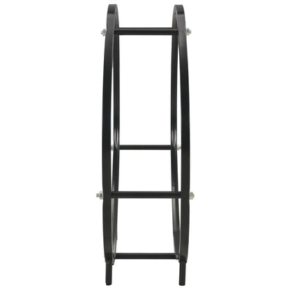 Haardhoutrek Staal Zwart 70 x 20 x 70 cm
