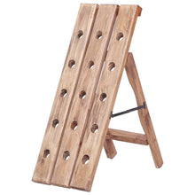 Wijnrek Voor 15 Flessen 26X50X70 Cm Massief Mahoniehout