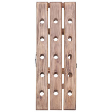 Wijnrek Voor 15 Flessen 26X50X70 Cm Massief Mahoniehout