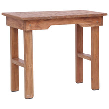 Bijzettafel 70x35x60 cm massief mahoniehout