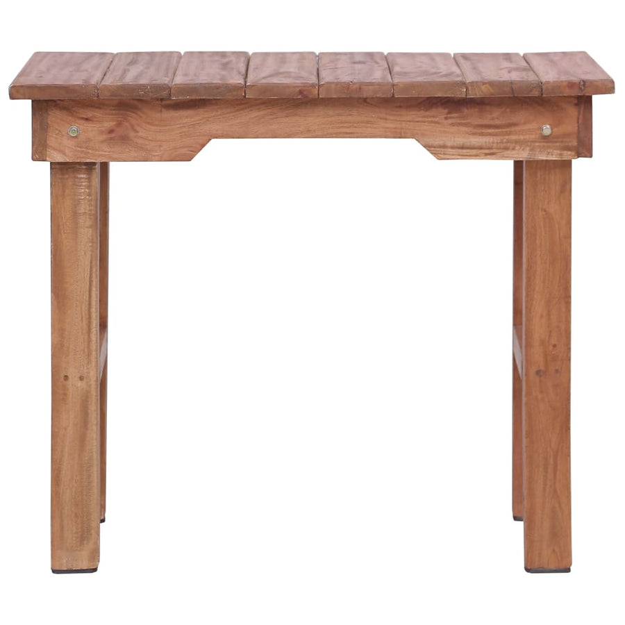 Bijzettafel 70x35x60 cm massief mahoniehout