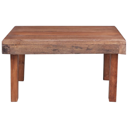 Salontafel Massief Gerecycled Hout 60 x 45 x 23 cm