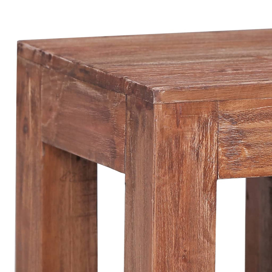 Salontafel Massief Gerecycled Hout 30 x 30 x 30 cm