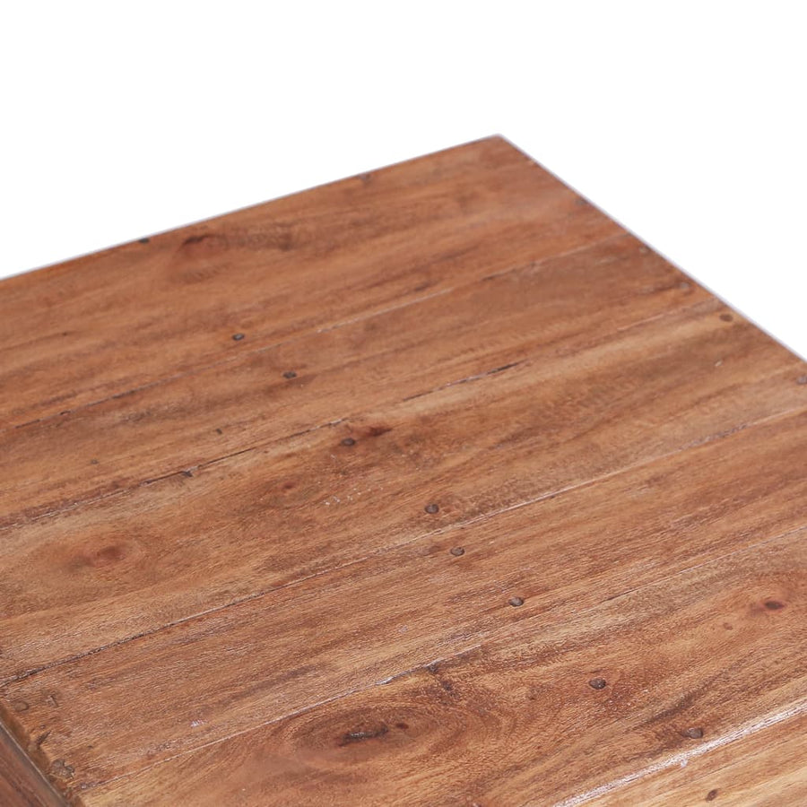 Salontafel Massief Gerecycled Hout 53 x 50 x 50 cm