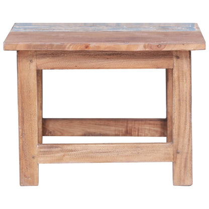 2-Delige Tafeltjesset Massief Gerecycled Hout