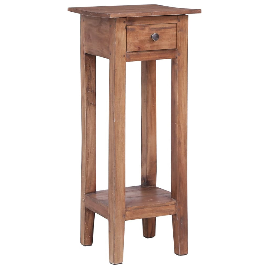 Plantenstandaard 30X30X75 Cm Massief Gerecycled Hout
