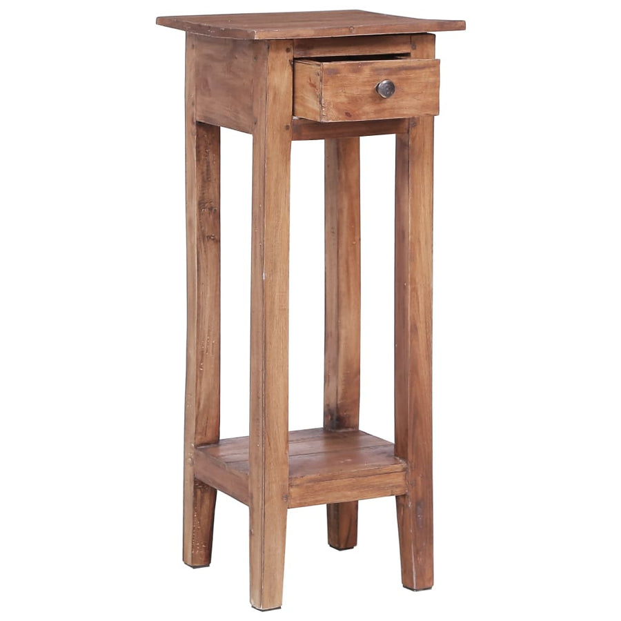 Plantenstandaard 30X30X75 Cm Massief Gerecycled Hout