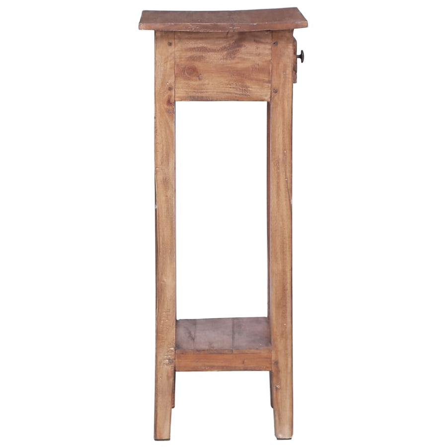 Plantenstandaard 30X30X75 Cm Massief Gerecycled Hout