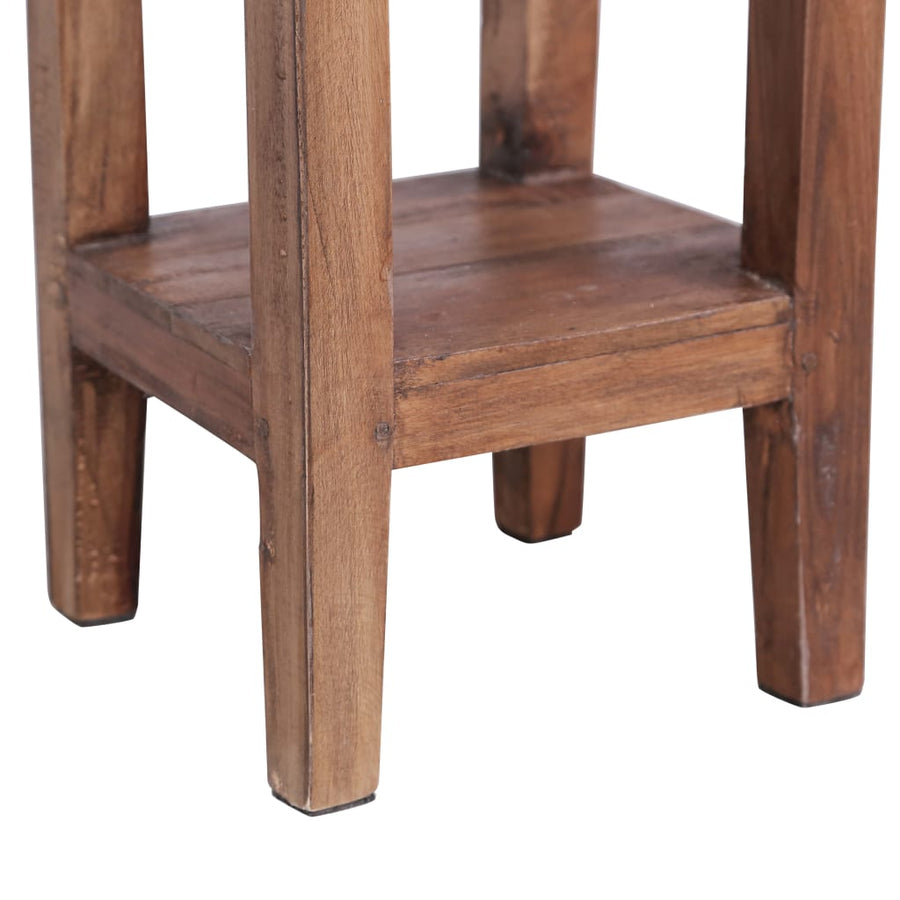 Plantenstandaard 30X30X75 Cm Massief Gerecycled Hout