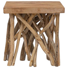 Salontafel Takken 40X40X40 Cm Gemengd Gerecycled Hout