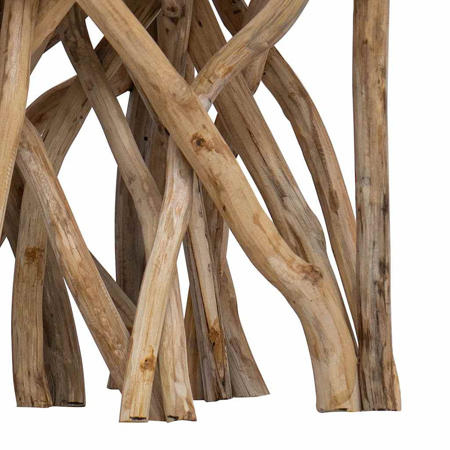 Salontafel Takken 40X40X40 Cm Gemengd Gerecycled Hout