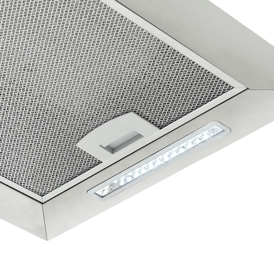 Afzuigkap Hangend Met Aanraaksensor Lcd Roestvrij Staal 37 cm Zilver