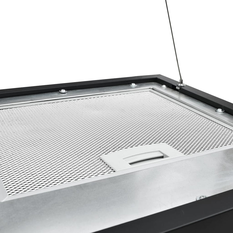 Afzuigkap Hangend Met Aanraaksensor Lcd Staal 37 cm Zwart