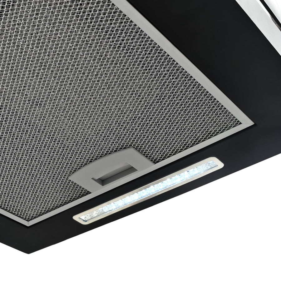 Afzuigkap Hangend Met Aanraaksensor Lcd Staal 37 cm Zwart