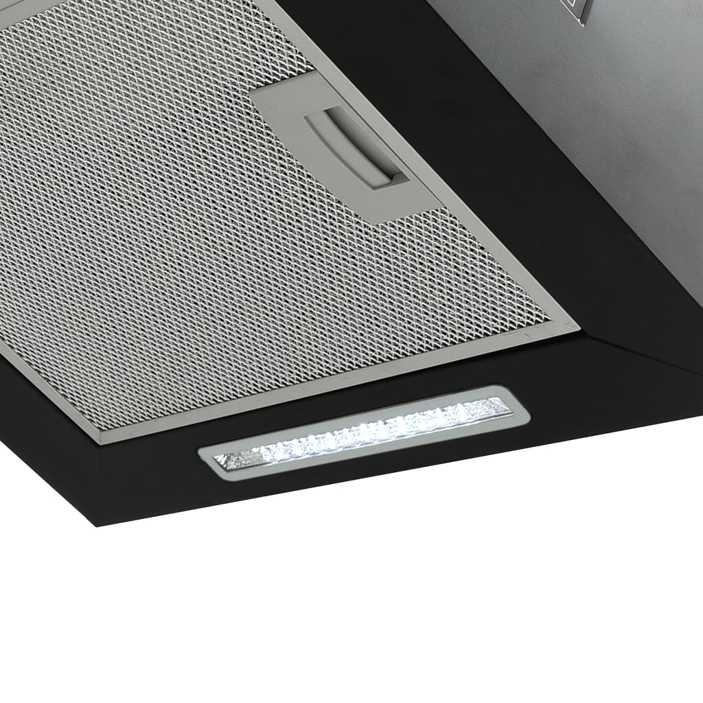 Afzuigkap Hangend Met Aanraaksensor Lcd Staal 55 cm Zwart