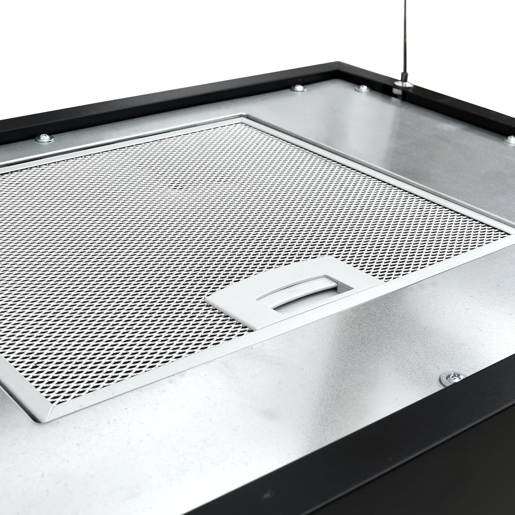 Afzuigkap Hangend Met Aanraaksensor Lcd Staal 55 cm Zwart