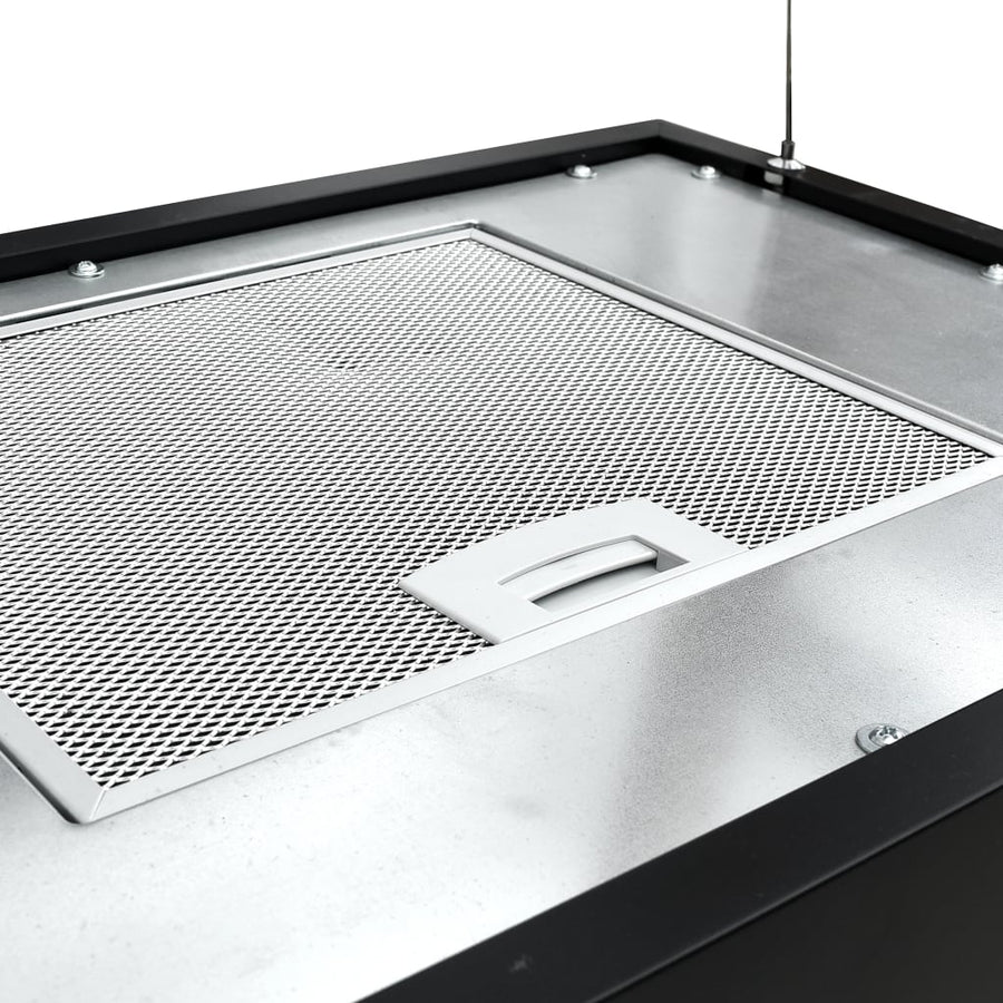 Afzuigkap Hangend Met Aanraaksensor Lcd Staal 55 cm Zwart