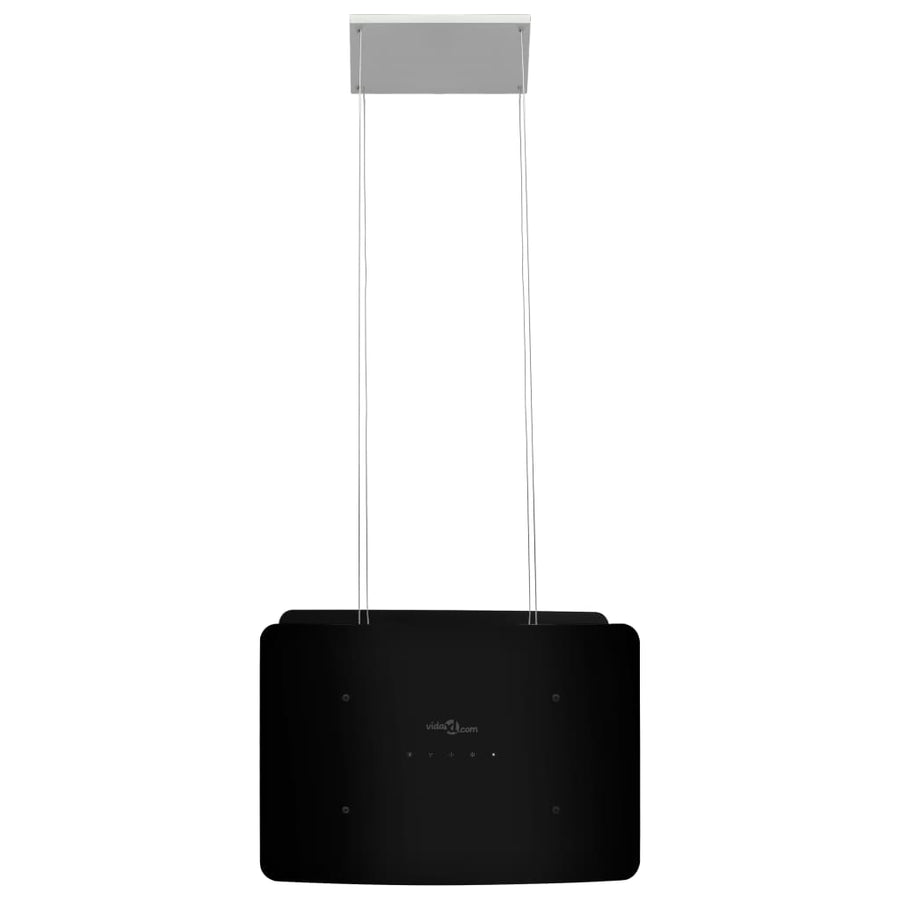 Afzuigkap Hangend Met Aanraaksensor Lcd Gehard Glas Hoogglans Wit