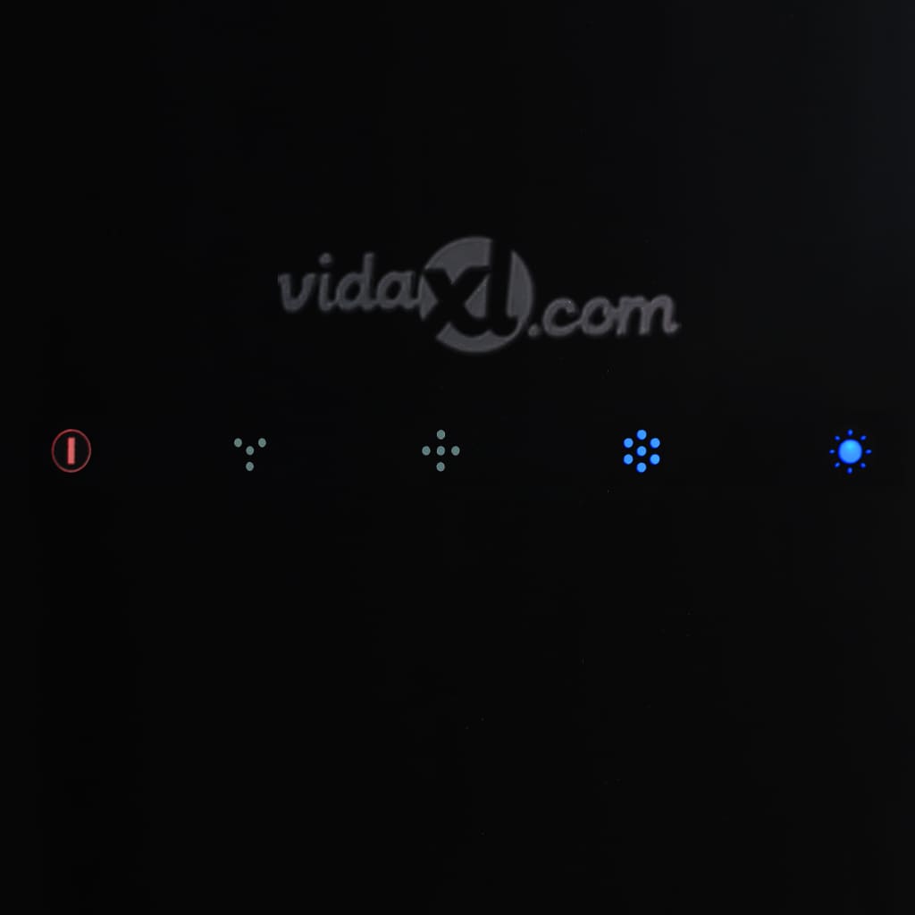 Afzuigkap Hangend Met Aanraaksensor Lcd Gehard Glas Hoogglans Wit