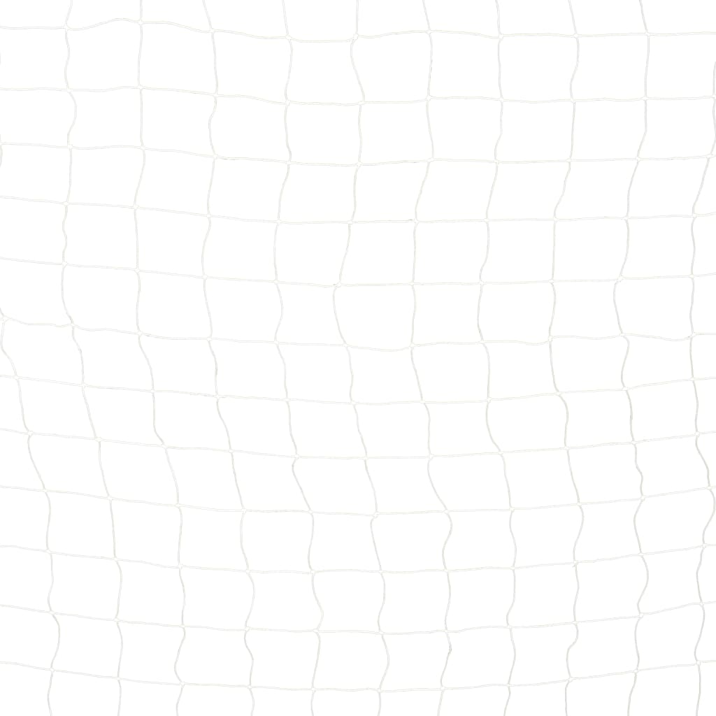 Voetbaldoel Metaal Zwart En Wit 300 x 160 x 90 cm