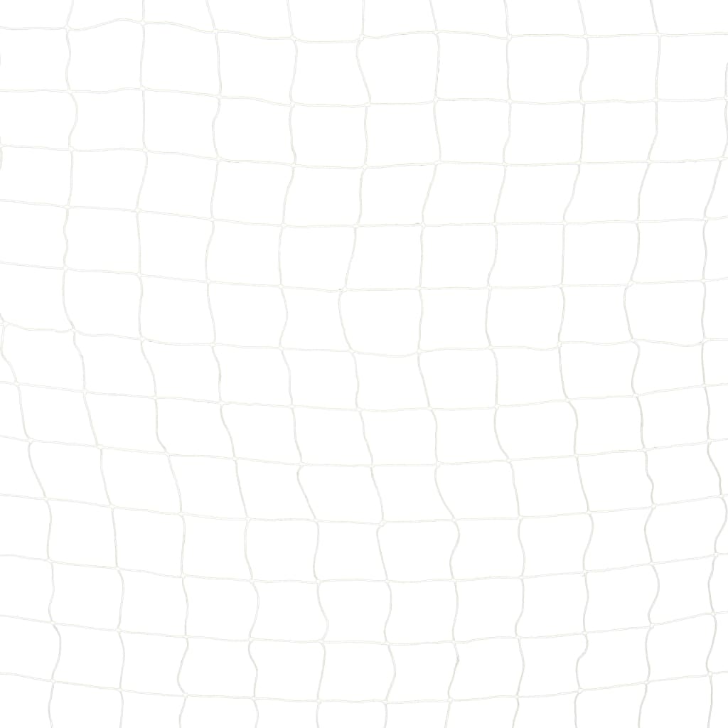 Voetbaldoel Metaal Zwart En Wit 300 x 200 x 90 cm