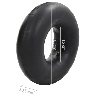 Kruiwagenbinnenbanden 2 St 15X6.00-6 Rubber