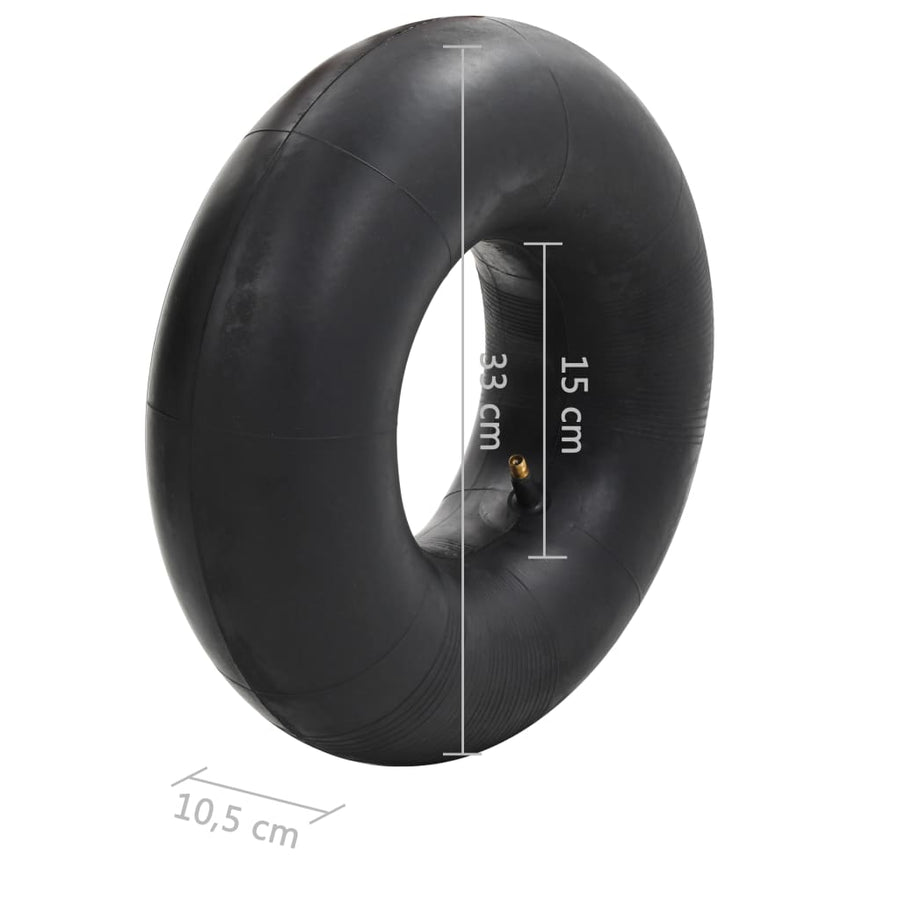 Kruiwagenbinnenbanden 2 St 15X6.00-6 Rubber