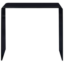 Salontafel 50X50X45 Cm Gehard Glas Zwart