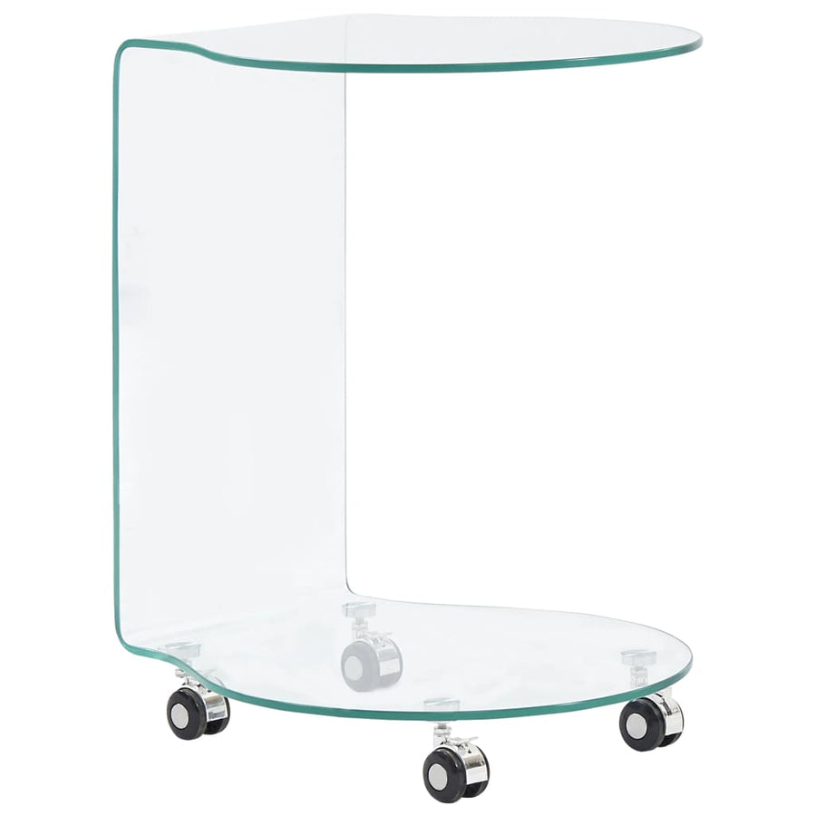 Salontafel Gehard Glas 45 x 40 x 58 cm