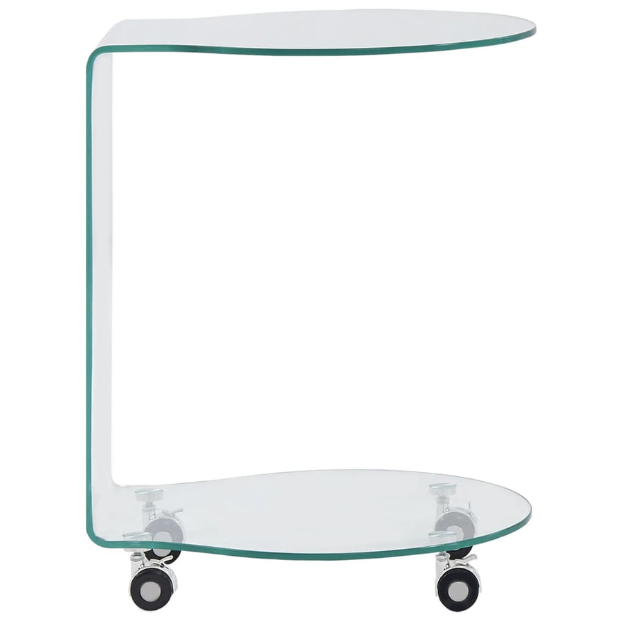 Salontafel Gehard Glas 45 x 40 x 58 cm