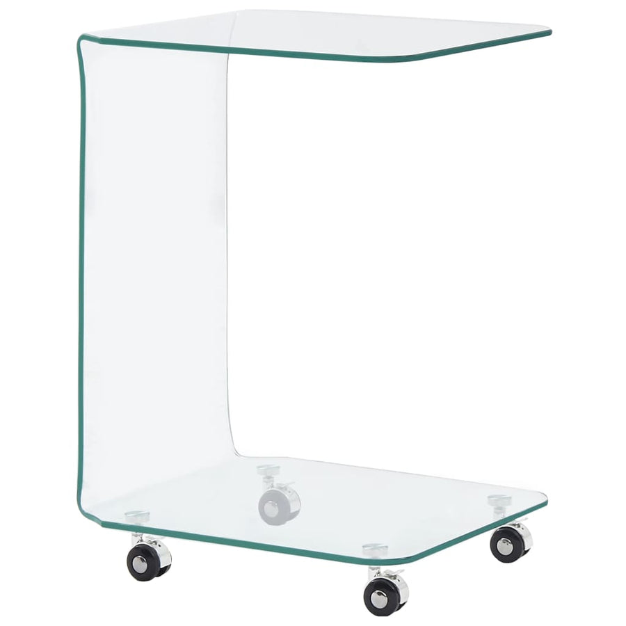 Salontafel Gehard Glas 45 x 40 x 63 cm