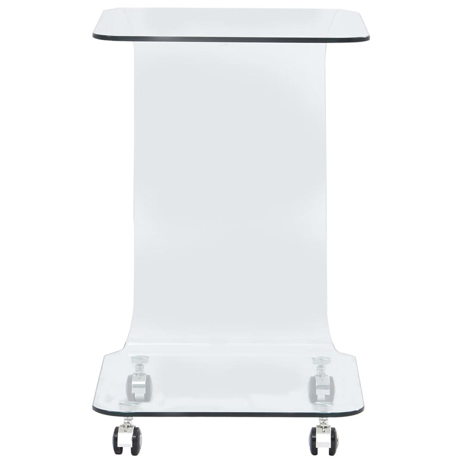 Salontafel Gehard Glas 45 x 40 x 63 cm