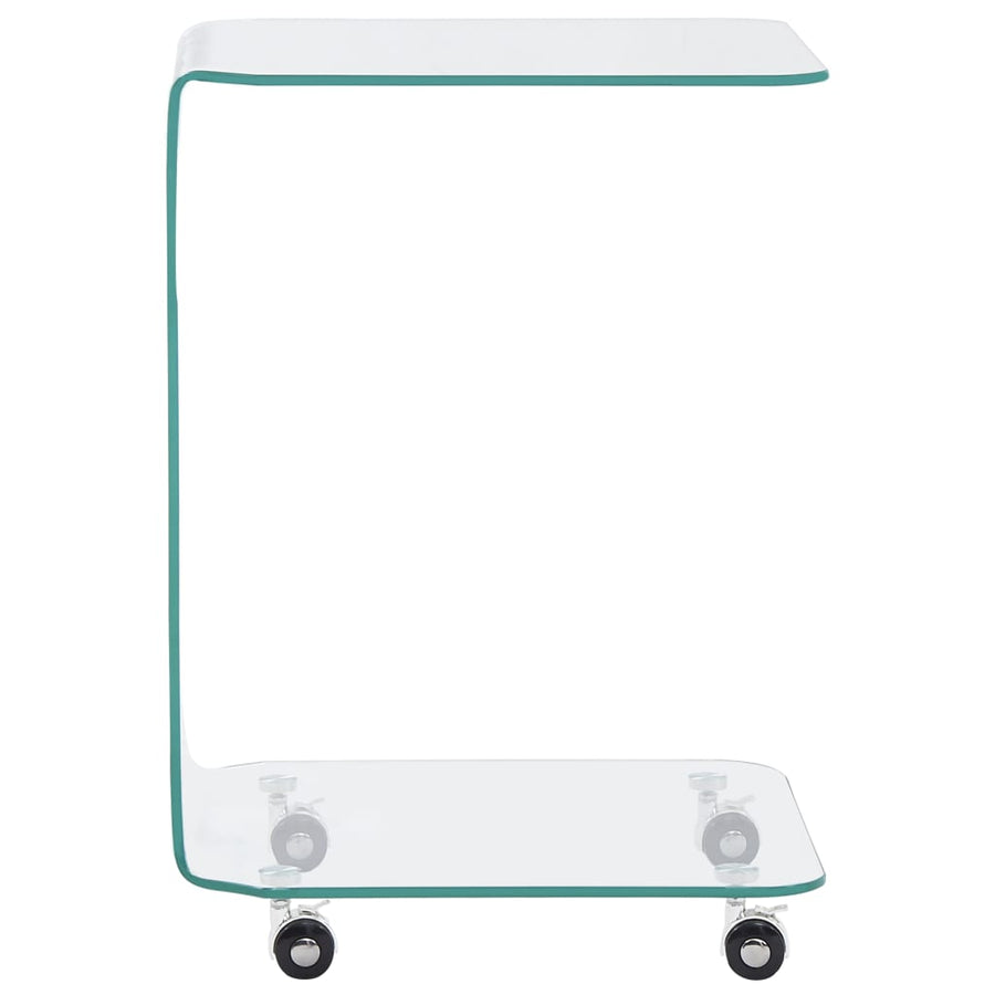 Salontafel Gehard Glas 45 x 40 x 63 cm