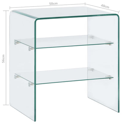 Salontafel 50X40X56 Cm Gehard Glas