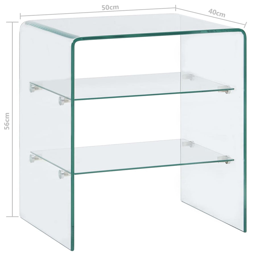 Salontafel 50X40X56 Cm Gehard Glas