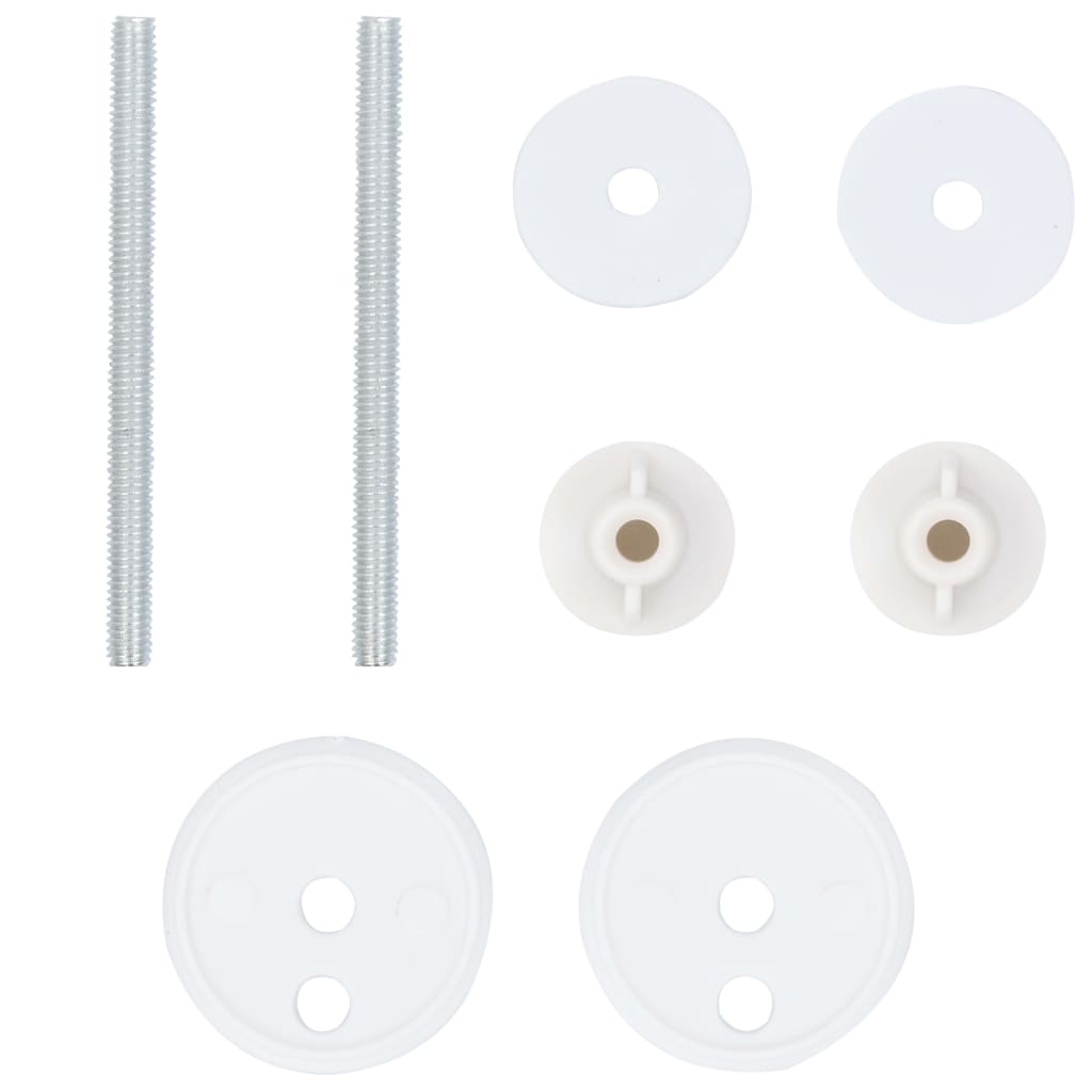 Toiletbrillen 2 st met deksels schelpontwerp MDF 2 Schelp Nee