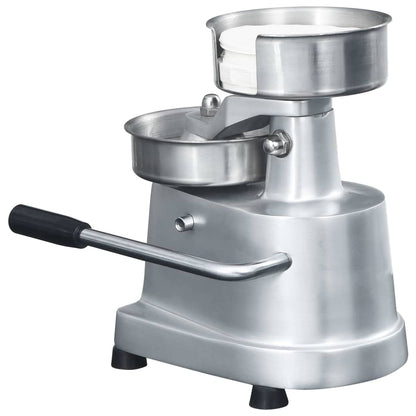 Hamburgerpersmachine Met 500 Scheidingsbladen 10 Cm Aluminium 100 mm