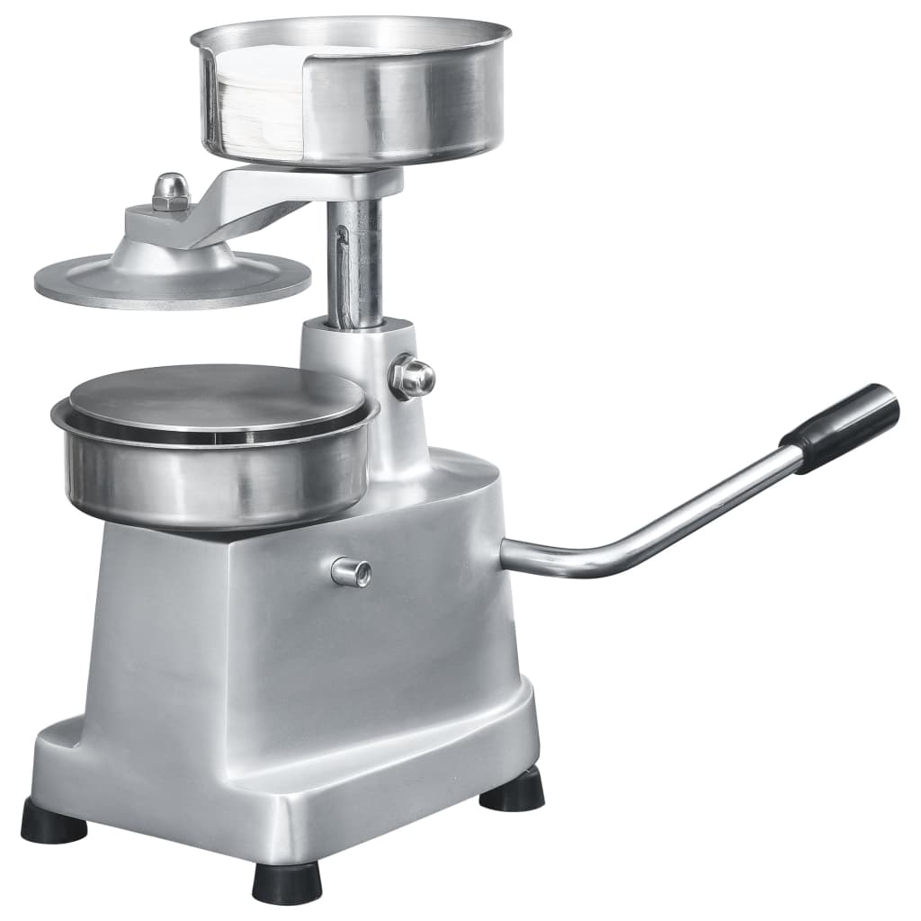 Hamburgerpersmachine Met 500 Scheidingsbladen 13 Cm Aluminium 130 mm