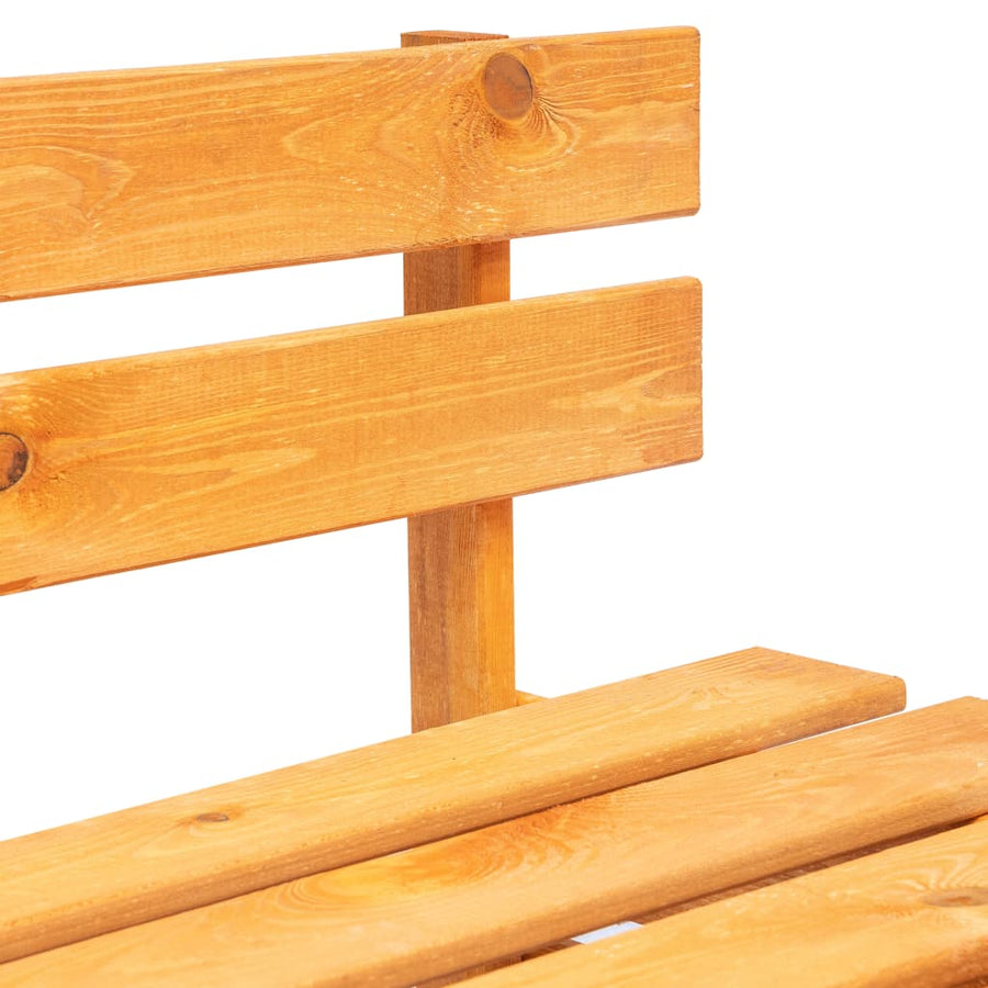 Tuinbank Pallet Hout Honing Bruin