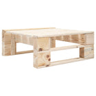 Tuinhocker Pallet Hout Lichtbruin