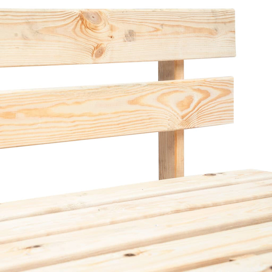 Tuinbank Pallet Hout Lichtbruin