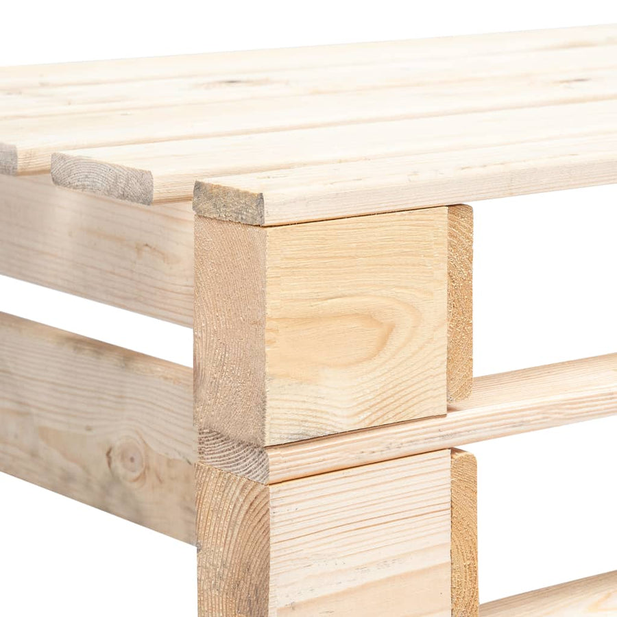 Tuinbank Pallet Hout Lichtbruin