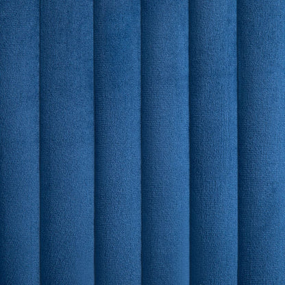 Eetkamerstoelen 4 St Fluweel Blauw